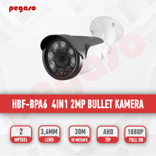 HBF-BPA6 M6V3 4IN1 2MP 6ALED 3.6MM LENS KAMERA