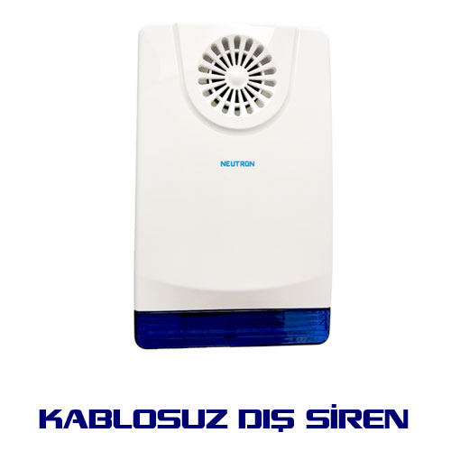 NEUTRON ALARM NTA-SRW40 KABLOSUZ SİREN