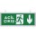 ACİL ÇIKIŞ (EXIT) LEVHASI LEVHA IŞIKLI PİLLİ 